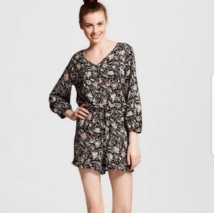 One piece short romper